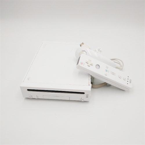 Nintendo Wii Konsol - Hvid - RVL-001 - SNR LEM104497195 (B Grade) (Genbrug)